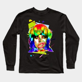 Erykah Badu WPAP Long Sleeve T-Shirt